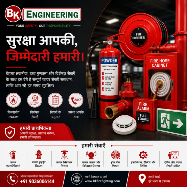 Trusted Fire Protection Solutions in Bhopal for Safer Environments
