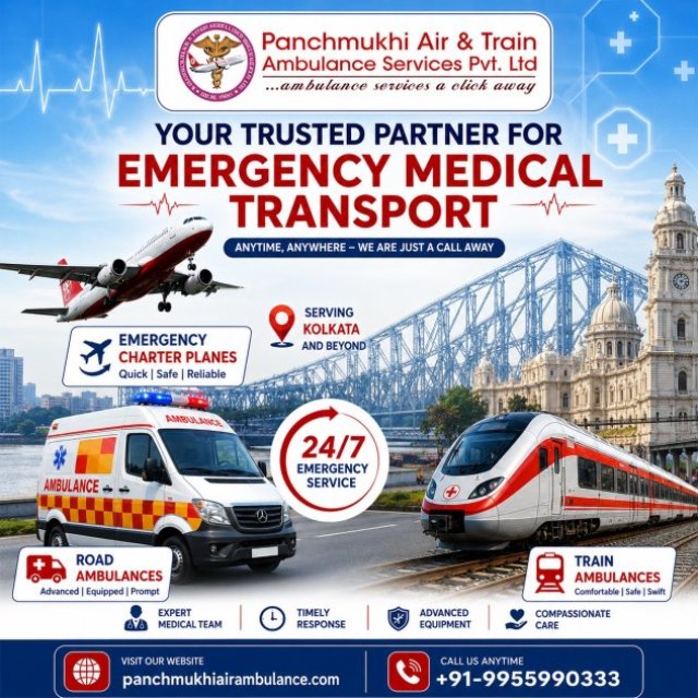 Panchmukhi Best Patient Shifting Ambulance in Kolkata- Critical Care Support during the Transfer