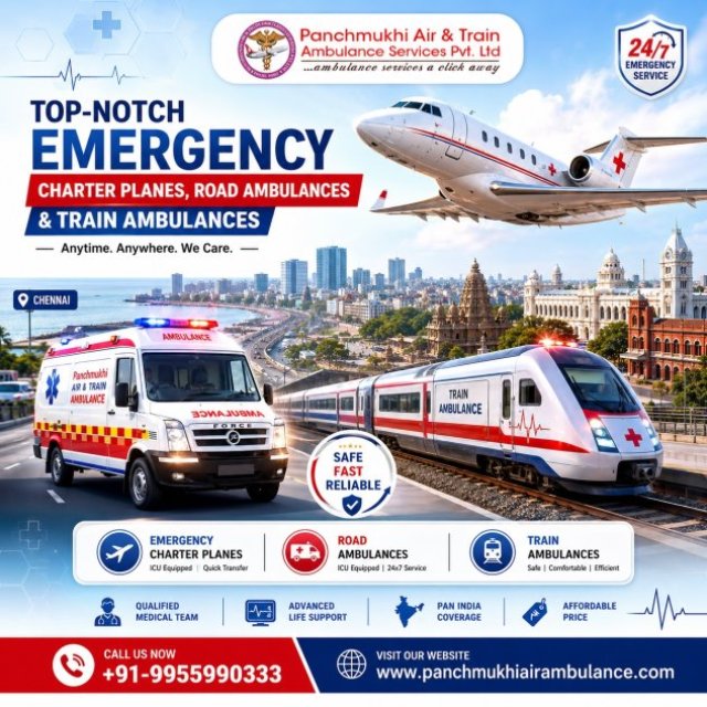 Panchmukhi Low Cost Air Ambulance in Chennai- Gets Access to Cost-Effective Service
