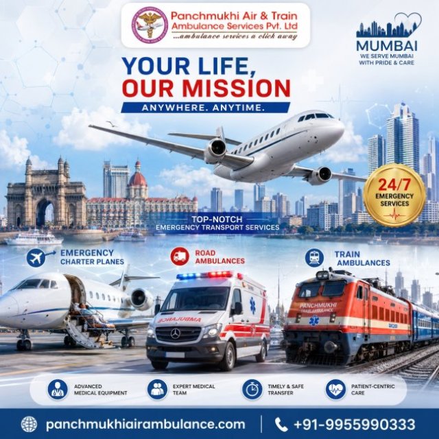 Panchmukhi Low Cost Air Ambulance in Mumbai- Connecting Patients Across the Nation