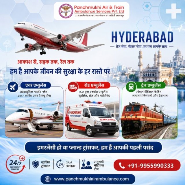 Panchmukhi Low Cost Air Ambulance in Hyderabad- Care That Matters During Critical Moments