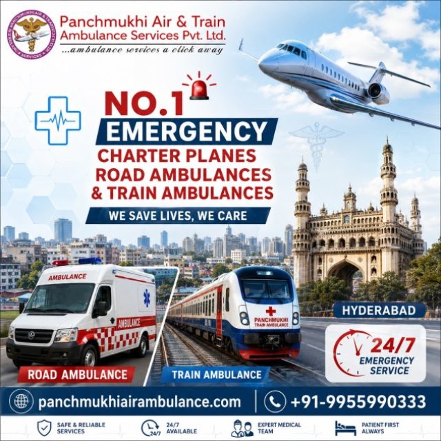 Get Excellent Care during Your Travel with Panchmukhi Air Ambulance in Hyderabad