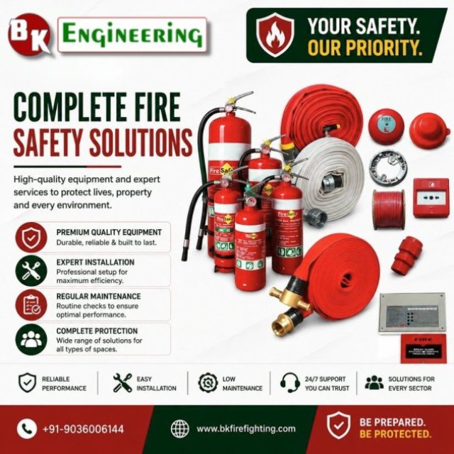 Hire Smart Fire Safety Services in Bhopal for Enhanced Protection