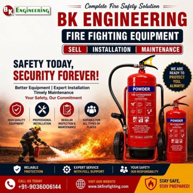 Professional Fire Fighting Support in Patna for Every Facility