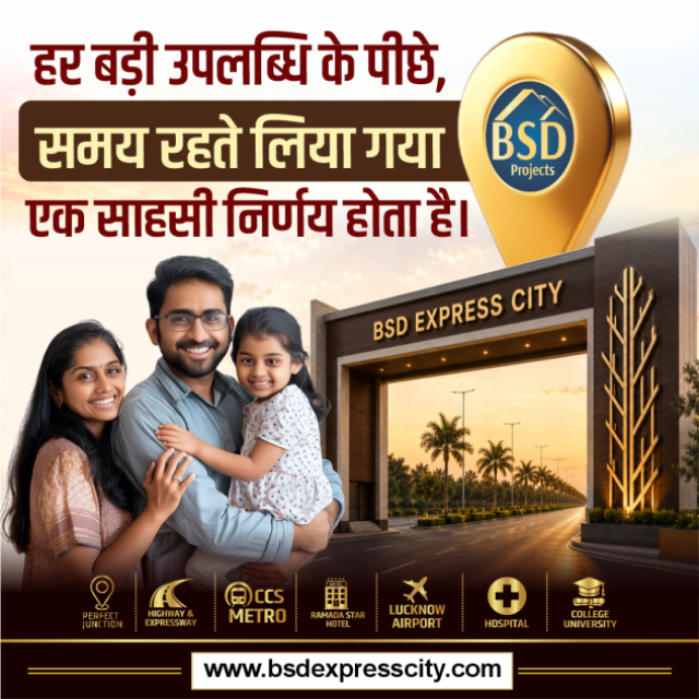 Plots for sale in Lucknow Kanpur Road